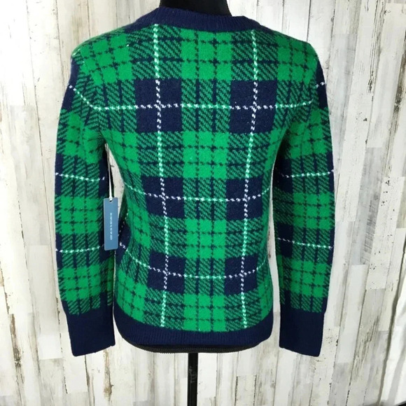 Court & Rowe Cozy Boucle Plaid Sweater Wool Check - Picture 6 of 8